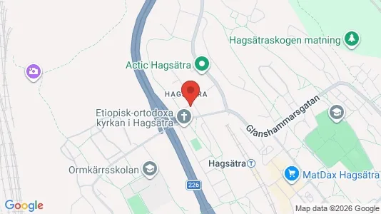 Lägenheter att hyra i Söderort - kort over placeringen