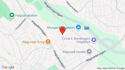 Lägenheter att hyra i Söderort - kort over placeringen