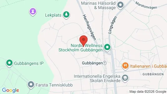 Lägenheter att hyra i Söderort - kort over placeringen