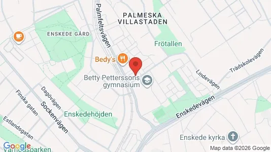 Lägenheter att hyra i Hammarbyhamnen - kort over placeringen