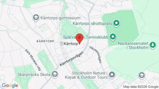 Lägenheter att hyra i Söderort - kort over placeringen