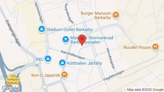 Lägenheter att hyra i Järfälla - kort over placeringen