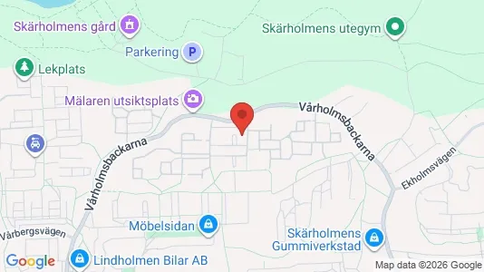 Lägenheter att hyra i Söderort - kort over placeringen