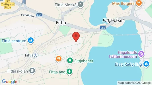 Lägenheter att hyra i Botkyrka - kort over placeringen