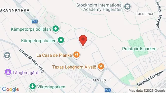 Lägenheter att hyra i Söderort - kort over placeringen