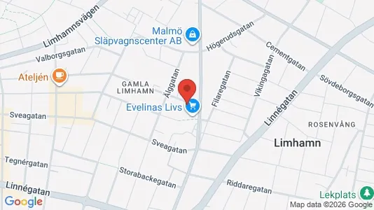 Lägenheter att hyra i Limhamn/Bunkeflo - kort over placeringen