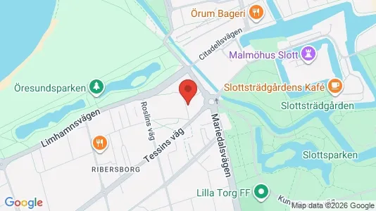 Lägenheter att hyra i Malmö Centrum - kort over placeringen