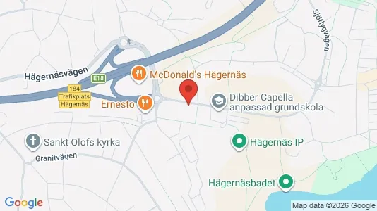 Lägenheter att hyra i Täby - kort over placeringen