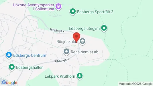 Lägenheter att hyra i Sollentuna - kort over placeringen