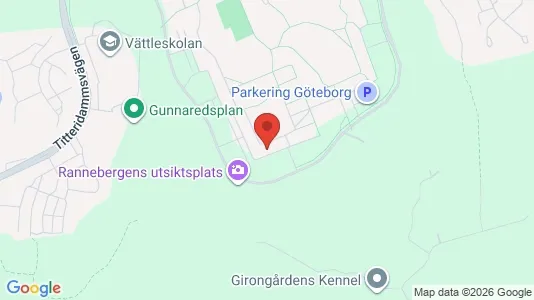 Lägenheter att hyra i Angered - kort over placeringen
