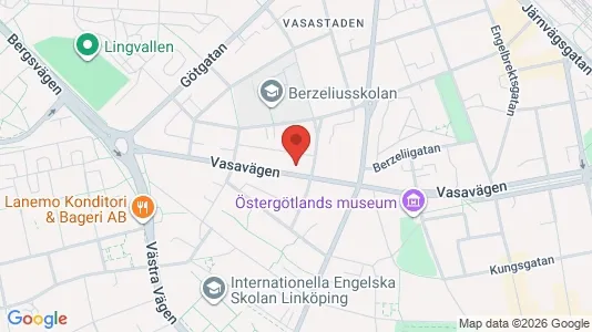 Lägenheter att hyra i Linköping - kort over placeringen