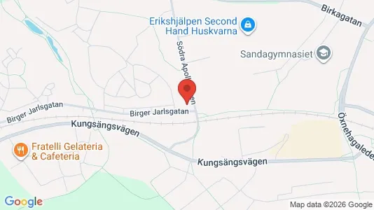 Lägenheter att hyra i Jönköping - kort over placeringen