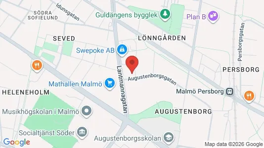 Lägenheter att hyra i Sofielund - kort over placeringen
