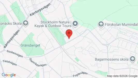 Lägenheter att hyra i Söderort - kort over placeringen