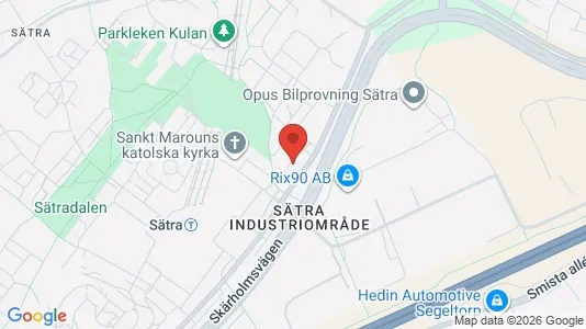 Lägenheter att hyra i Söderort - kort over placeringen