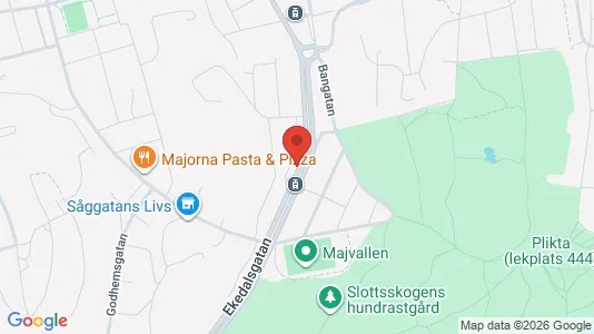 Lägenheter att hyra i Majorna-Linné - kort over placeringen