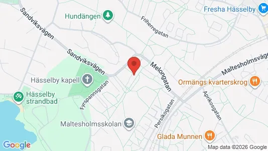 Lägenheter att hyra i Västerort - kort over placeringen