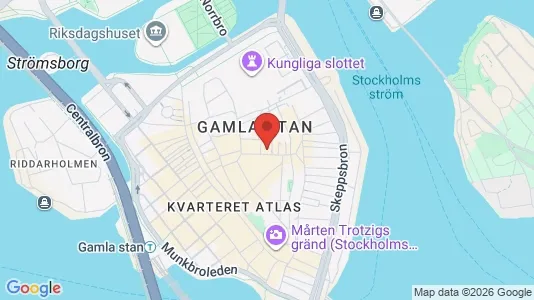 Lägenheter att hyra i Stockholm Innerstad - kort over placeringen