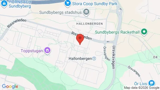 Lägenheter att hyra i Sundbyberg - kort over placeringen