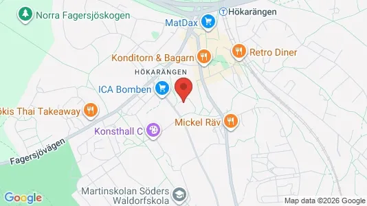 Lägenheter att hyra i Söderort - kort over placeringen