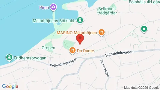 Lägenheter att hyra i Söderort - kort over placeringen