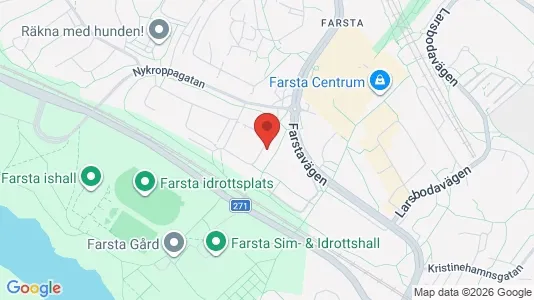 Lägenheter att hyra i Söderort - kort over placeringen