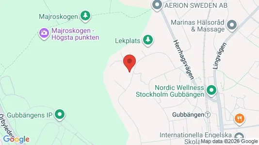 Lägenheter att hyra i Söderort - kort over placeringen