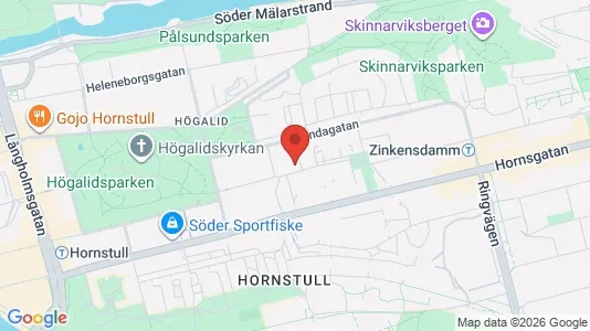 Lägenheter att hyra i Södermalm - kort over placeringen