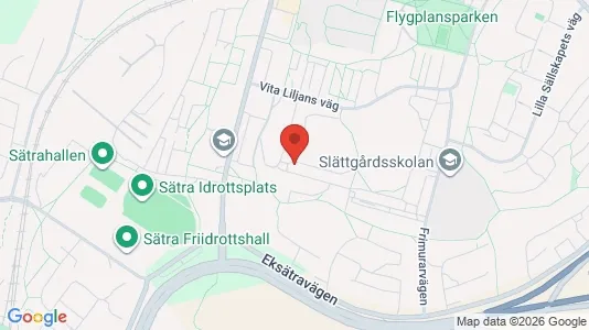 Lägenheter att hyra i Söderort - kort over placeringen