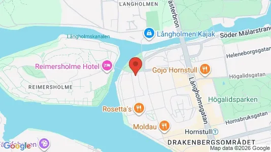 Lägenheter att hyra i Södermalm - kort over placeringen