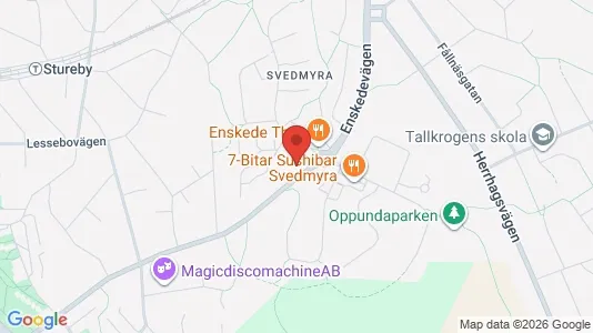 Lägenheter att hyra i Söderort - kort over placeringen