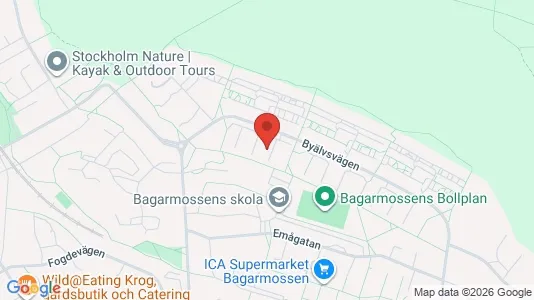 Lägenheter att hyra i Söderort - kort over placeringen
