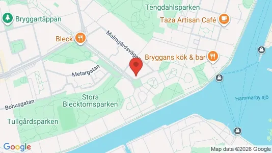 Lägenheter att hyra i Södermalm - kort over placeringen
