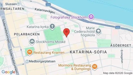 Lägenheter att hyra i Södermalm - kort over placeringen