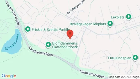 Lägenheter att hyra i Partille - kort over placeringen