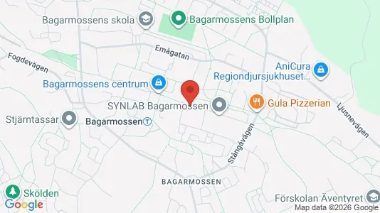 Lägenheter att hyra i Söderort - kort over placeringen