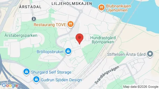Lägenheter att hyra i Södermalm - kort over placeringen