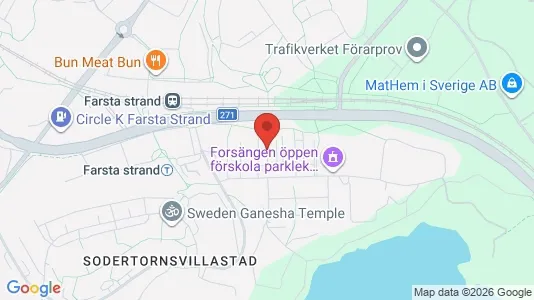 Lägenheter att hyra i Söderort - kort over placeringen