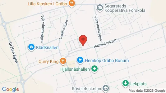 Lägenheter att hyra i Lerum - kort over placeringen