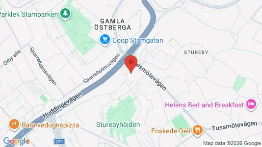 Lägenheter att hyra i Söderort - kort over placeringen