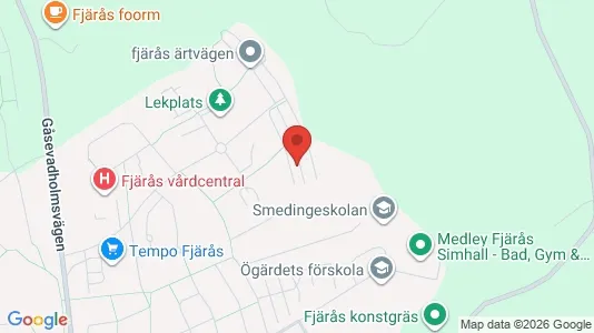 Lägenheter att hyra i Kungsbacka - kort over placeringen