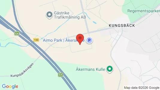 Lägenheter att hyra i Gävle - kort over placeringen