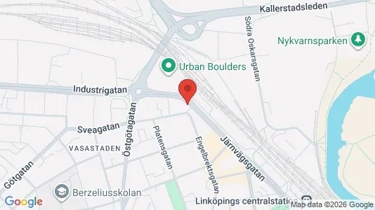 Lägenheter att hyra i Vasastan - kort over placeringen