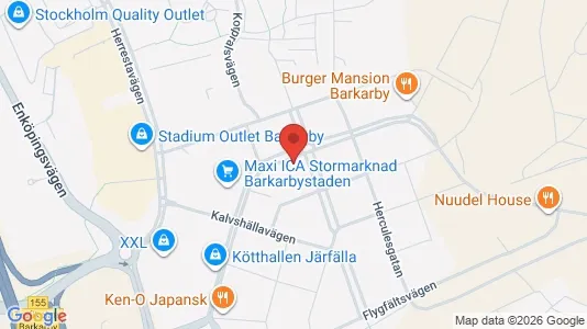 Lägenheter att hyra i Järfälla - kort over placeringen