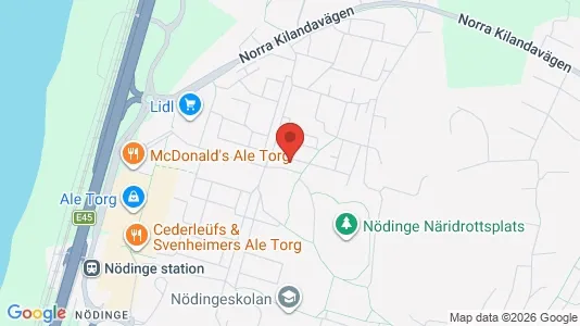 Lägenheter att hyra i Ale - kort over placeringen