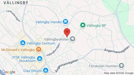 Lägenheter att hyra i Västerort - kort over placeringen