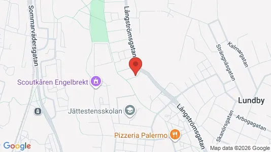 Lägenheter att hyra i Västra hisingen - kort over placeringen