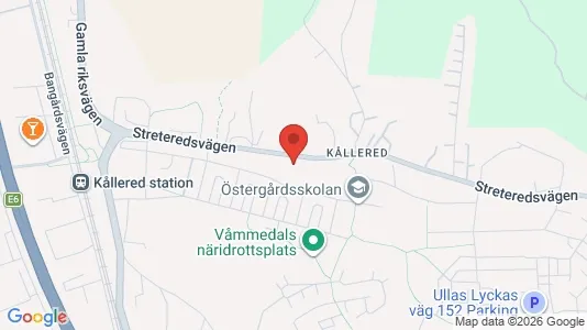 Lägenheter att hyra i Mölndal - kort over placeringen