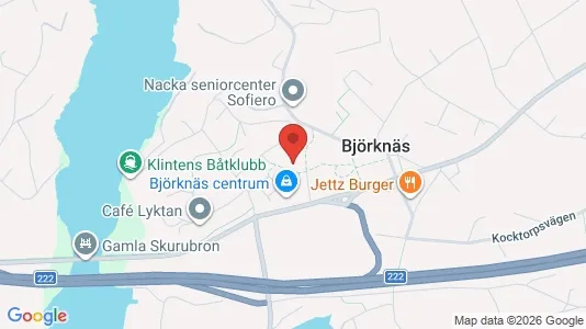 Lägenheter att hyra i Nacka - kort over placeringen