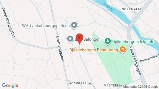 Lägenheter att hyra i Västerås - kort over placeringen